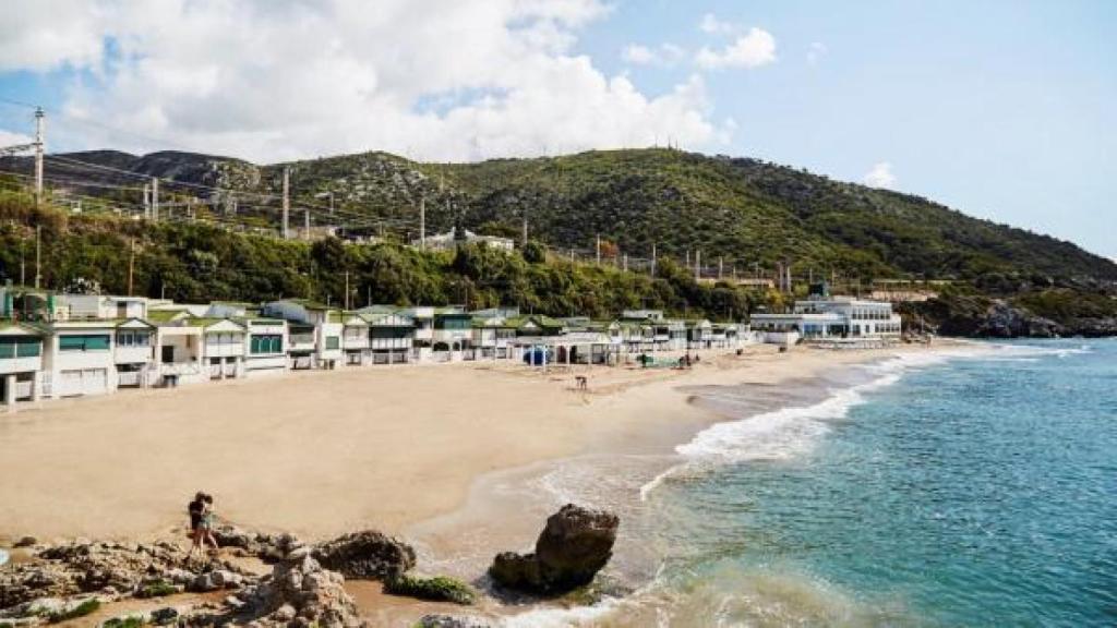 La playa del Garraf