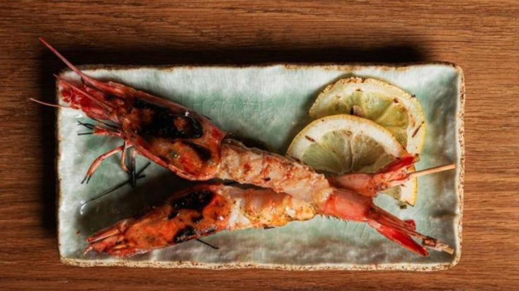 Gamba roja de Robata