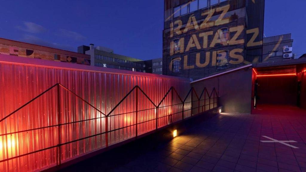 Imagen de la terraza de la sala Razzmatazz