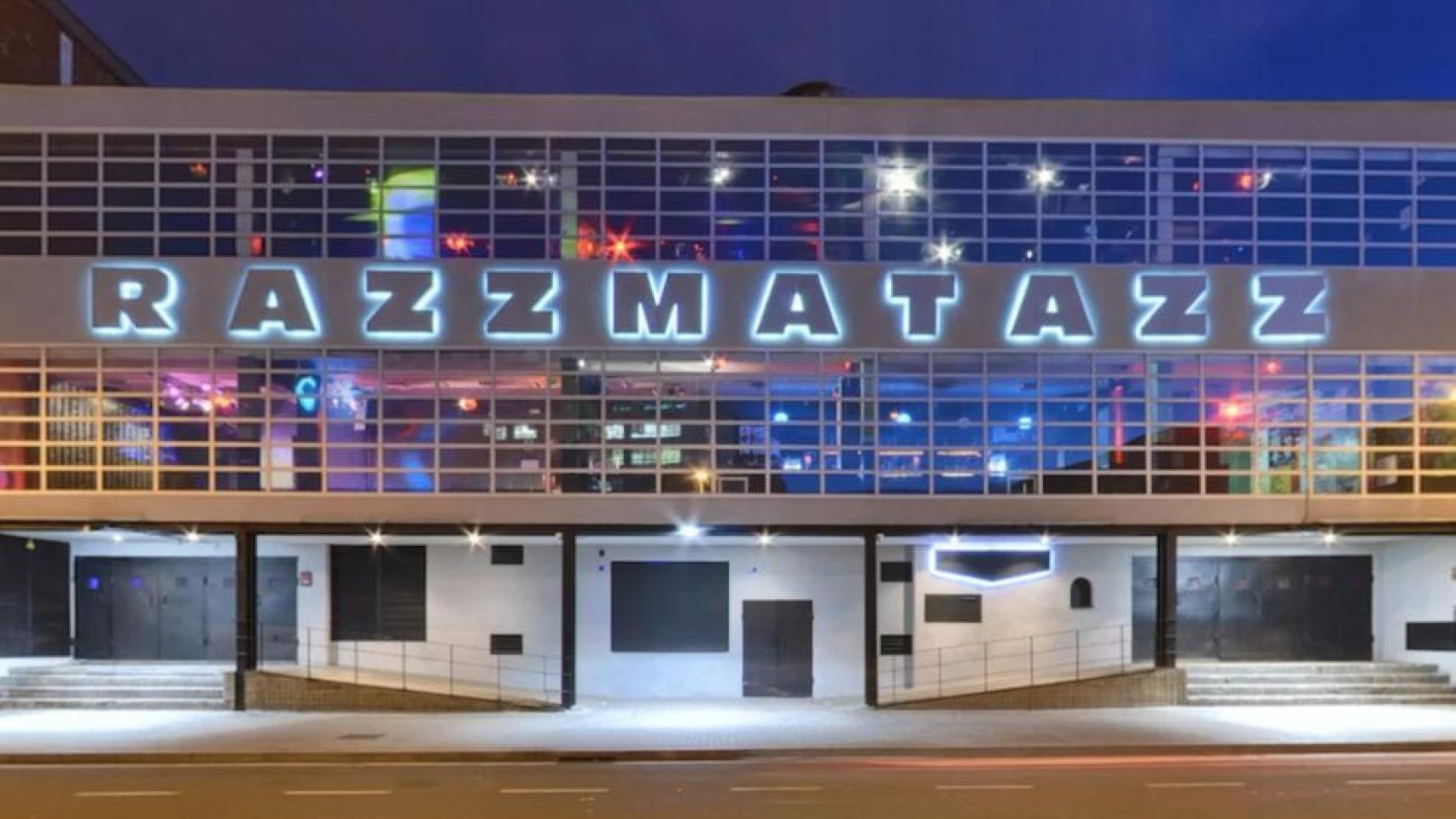 Puerta de la discoteca Razzmatazz en Barcelona, en una imagen de archivo