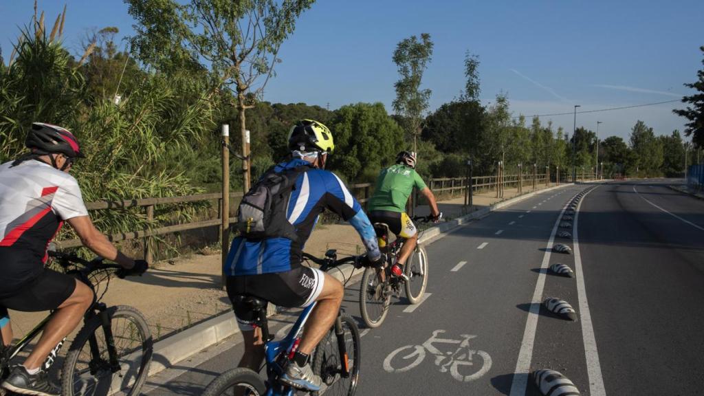 Carril bici al polígon Can Salvatella de Barberà del Vallès