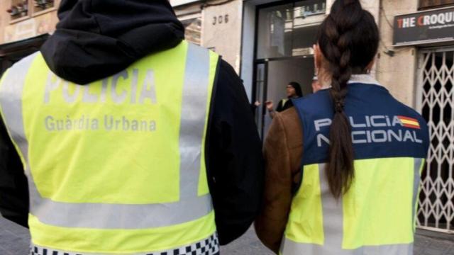 Agentes de la Guardia Urbana de Barcelona