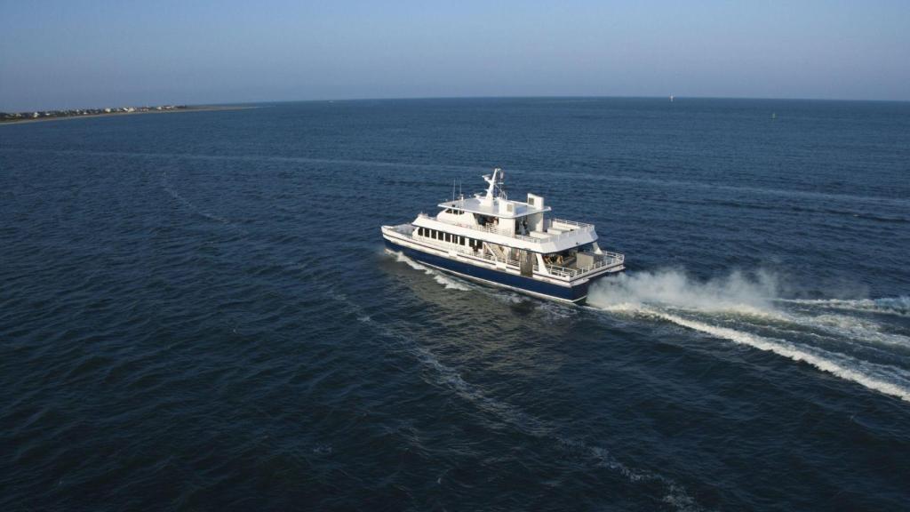 Un ferry en una imagen de archivo