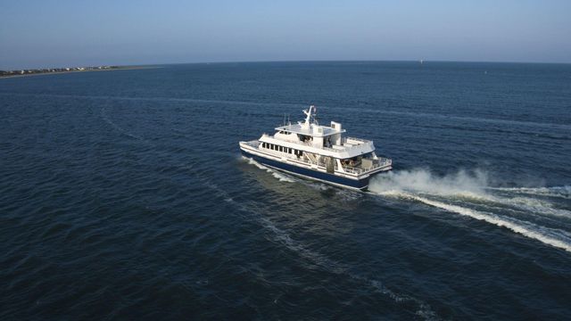 Un ferry en una imagen de archivo