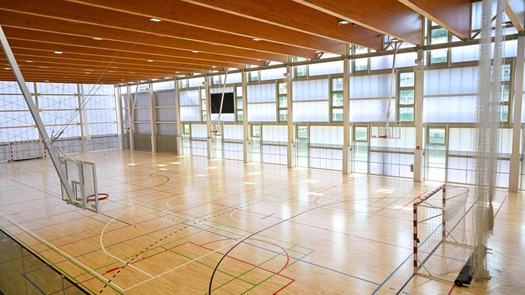 Nuevo polideportivo de L'Illa, en Les Corts