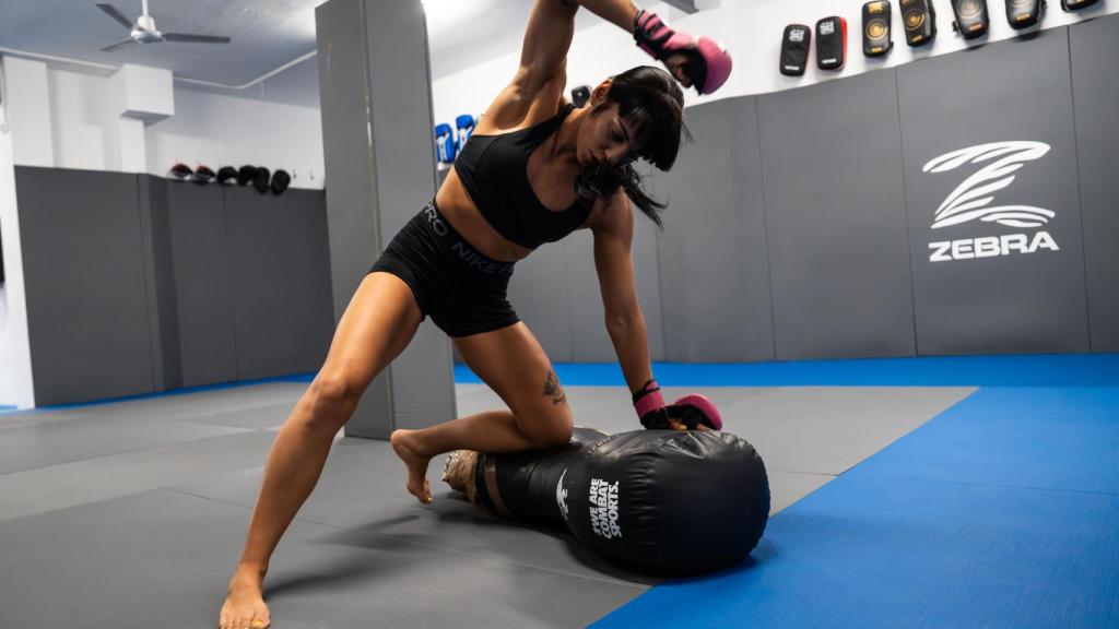 Andrea 'Kali' Meneses durant la seva entrevista amb Metròpoli