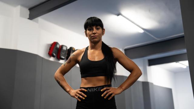 La luchadora de MMA, Andrea 'Kali' Meneses
