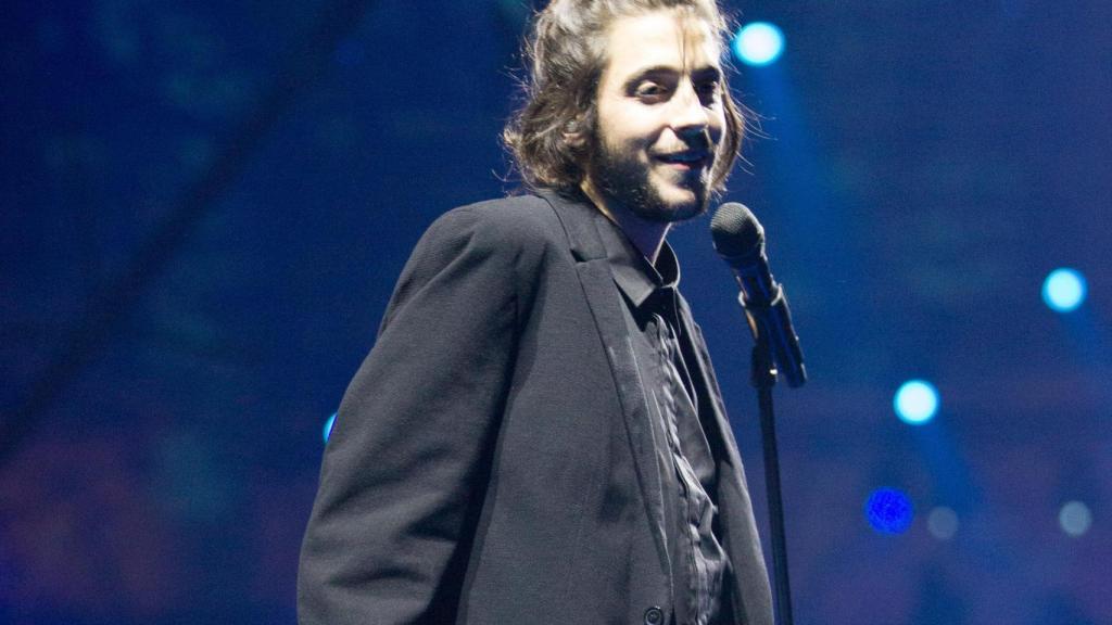 Salvador Sobral en su actuación en Eurovisión 2017