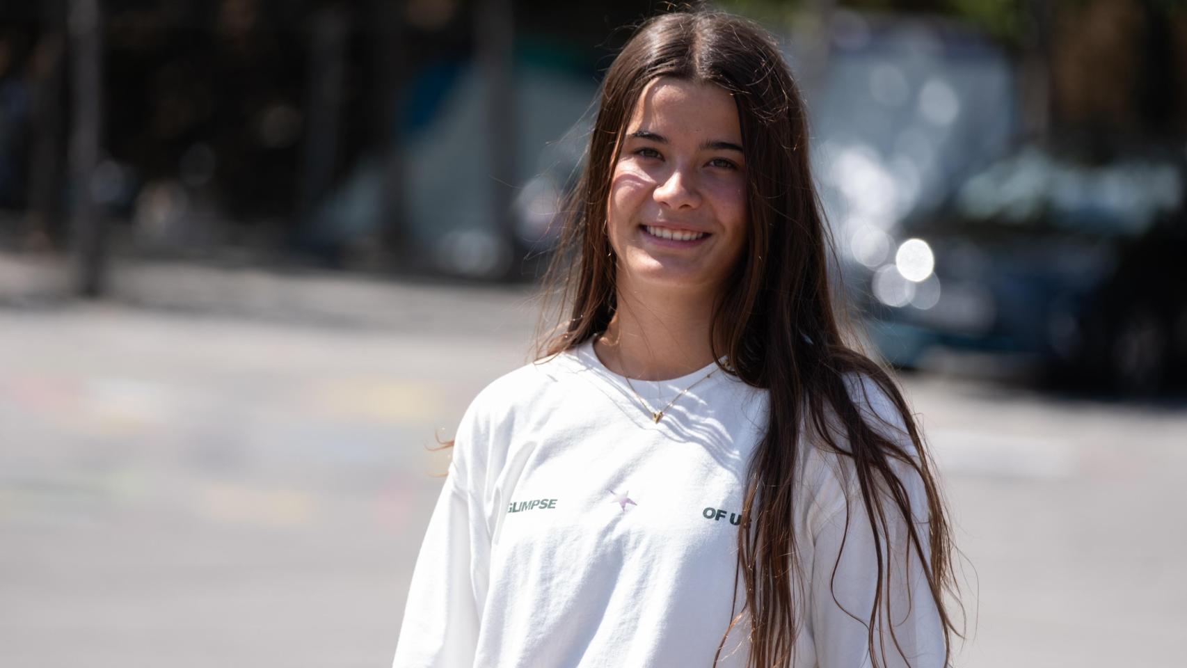 La skater barcelonesa Valentina Krauel