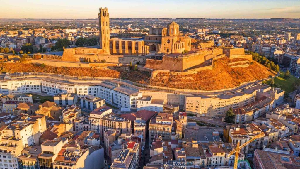 Lleida desde el aire
