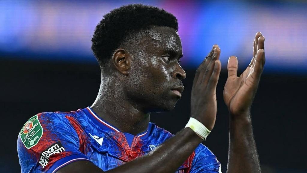 Marc Guéhi con el Crystal Palace