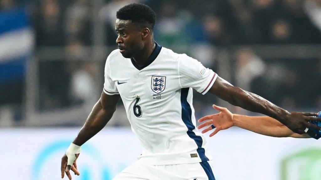 Marc Guéhi con la selección inglesa