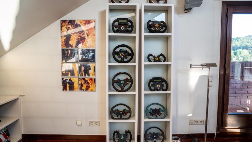 Volants de Formula 1 conservats per Villadelprat