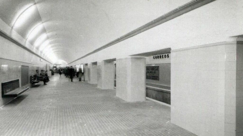 La antigua estación Correus del metro de Barcelona