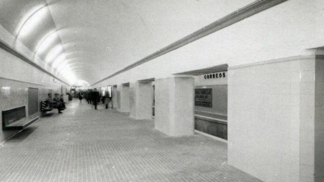 La antigua estación Correus del metro de Barcelona