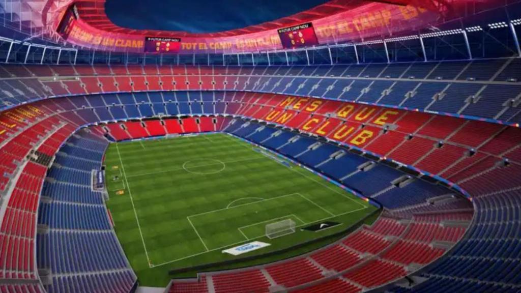 Diseño del nuevo Camp Nou durante el mandato de Josep Maria Bartomeu