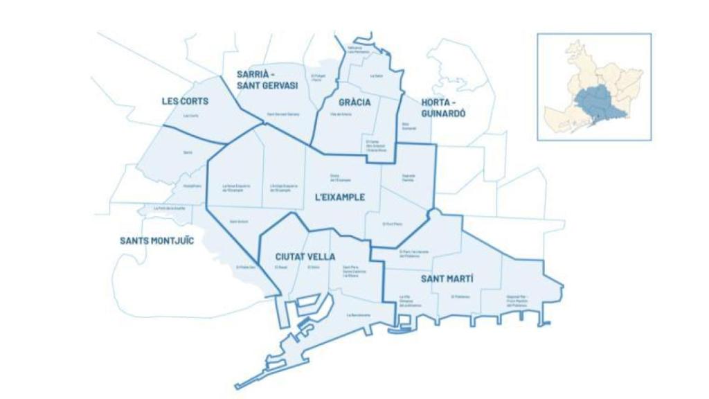 La Zona de Gran Afluencia Turística (ZGAT) de Barcelona