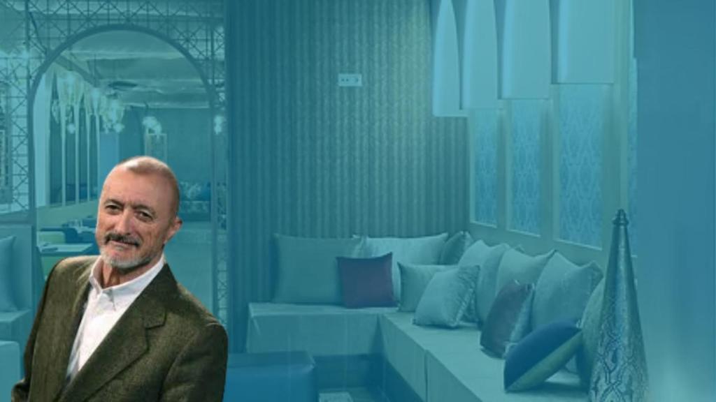 Un fotomontaje dl restaurante libanés que Arturo Pérez-Reverte recomienda