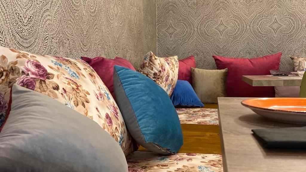 Interior del restaurante Al-Jaima d'Abou Khalil