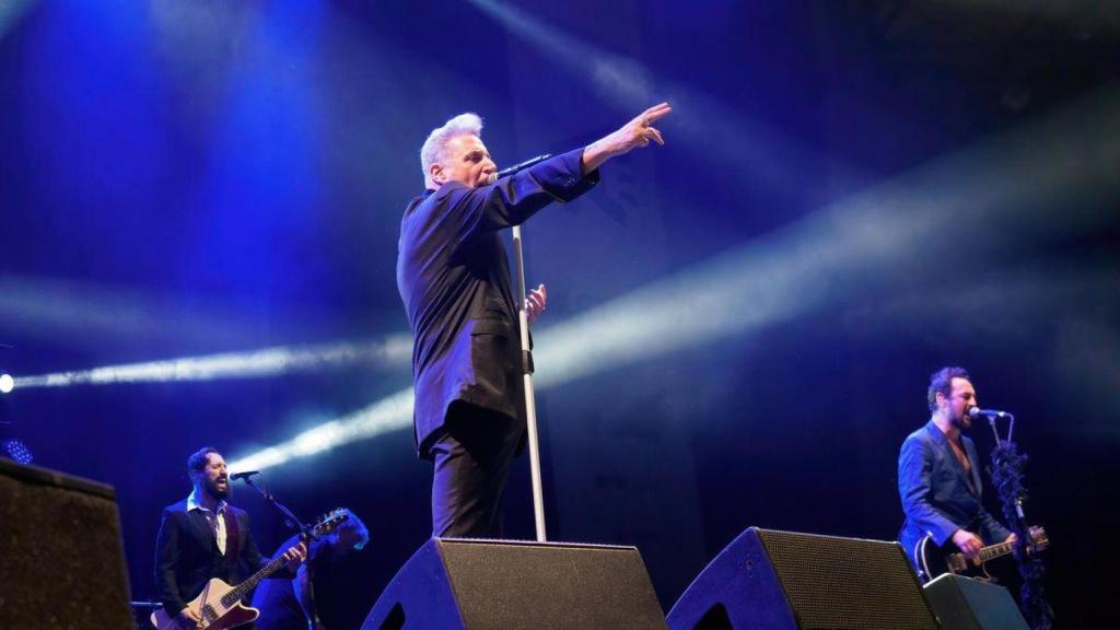 El cantant Loquillo, en concert