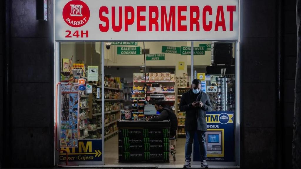 Supermercat a Barcelona