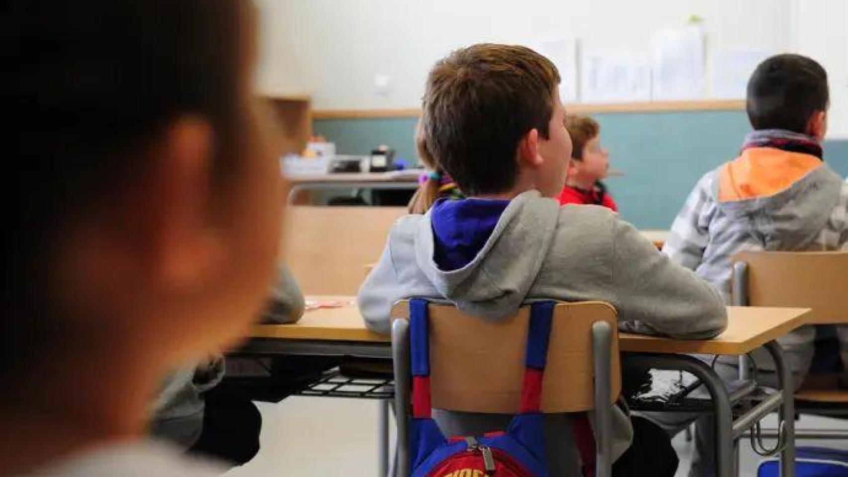 Alumnos en un centro educativo