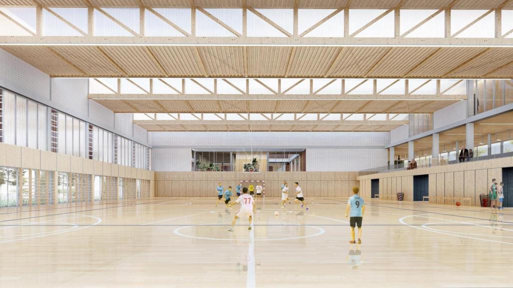 El futuro pabellón Riu Sec de Cerdanyola del Vallès