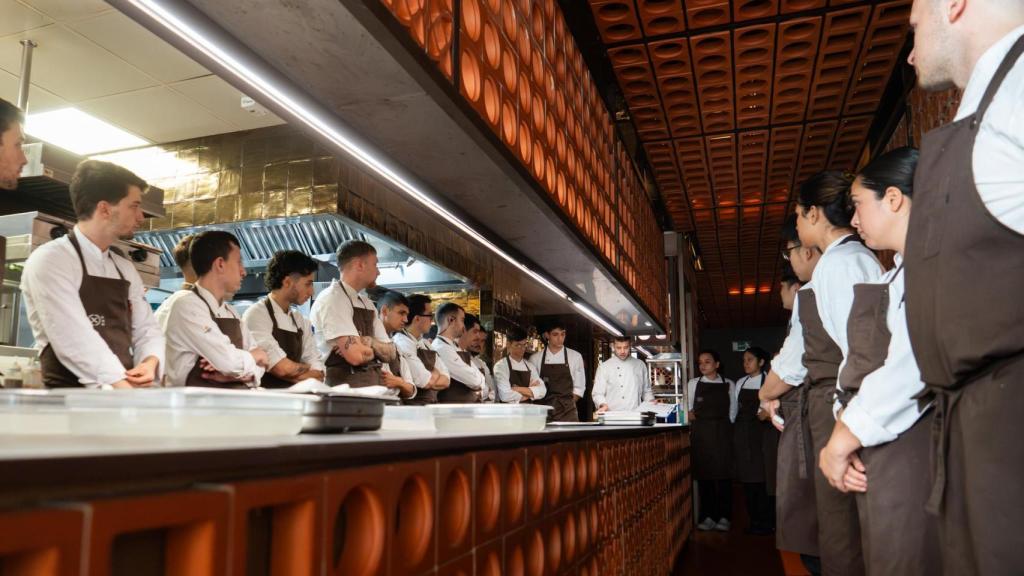 Cuina del restaurant Disfrutar