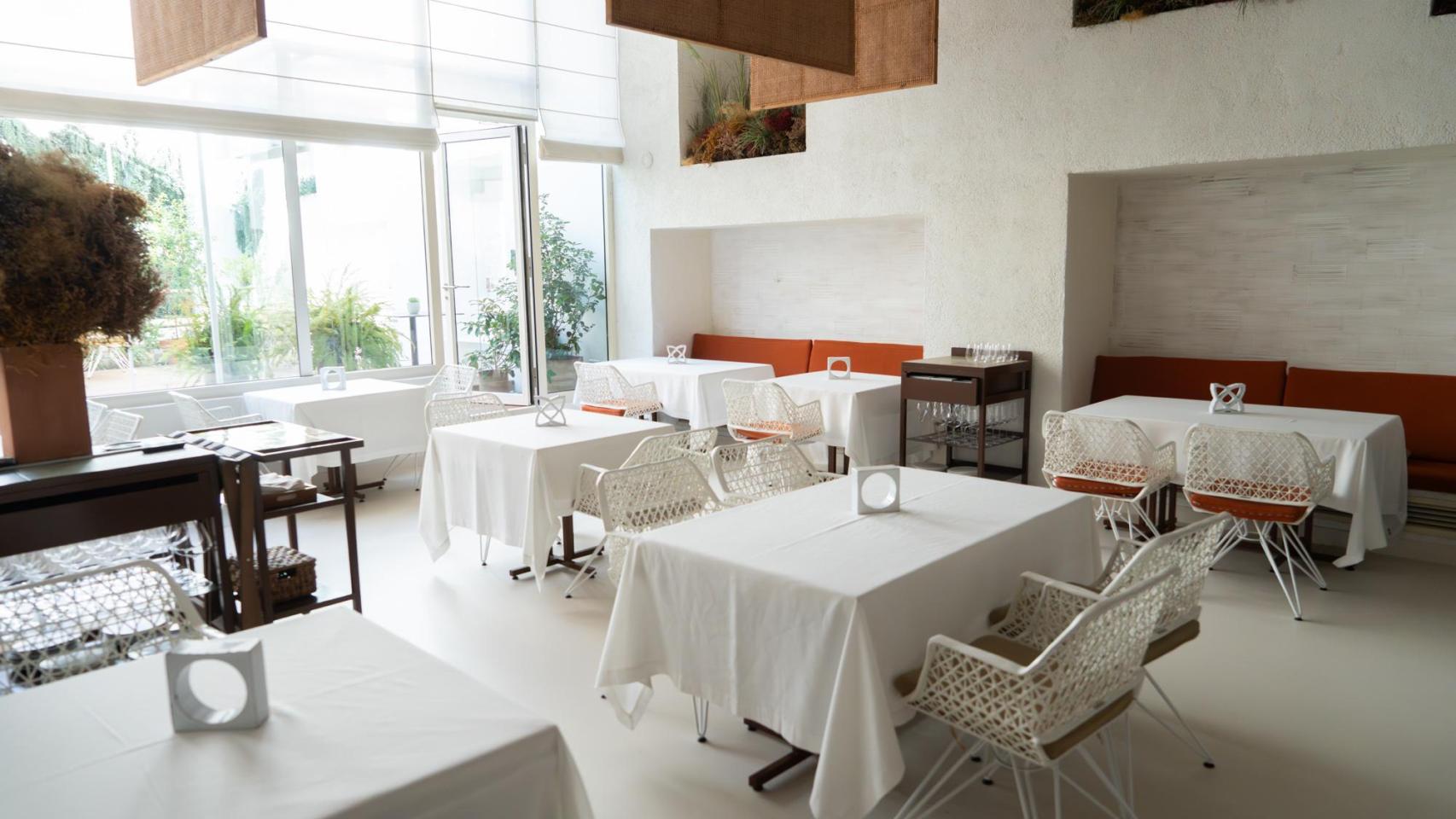 Salones del restaurante Disfrutar de Barcelona