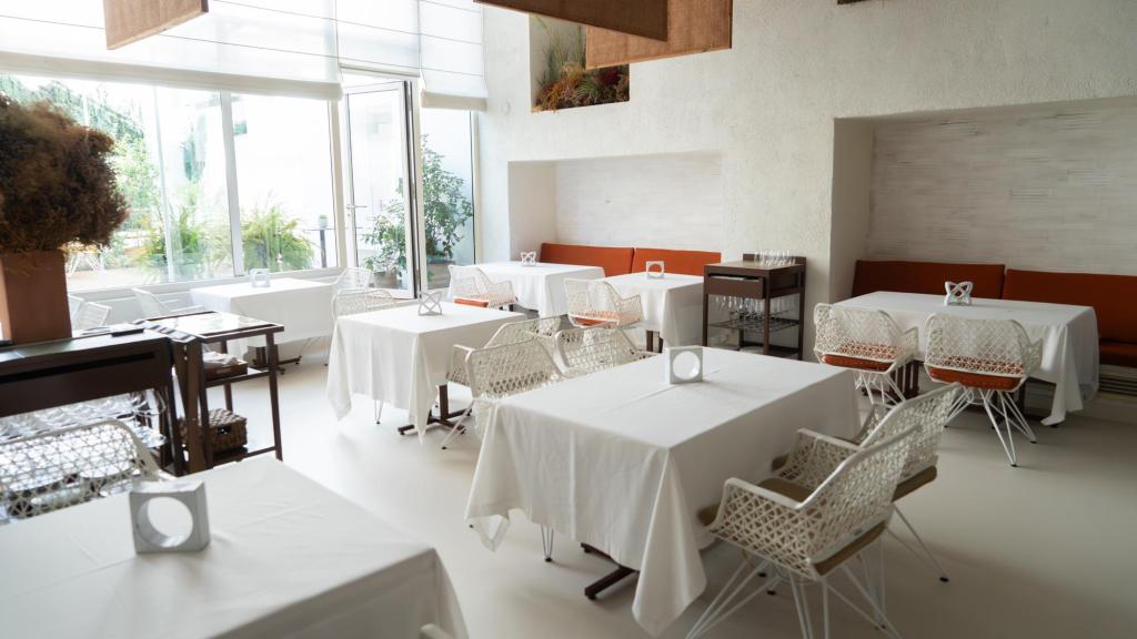 Salones del restaurante Disfrutar de Barcelona