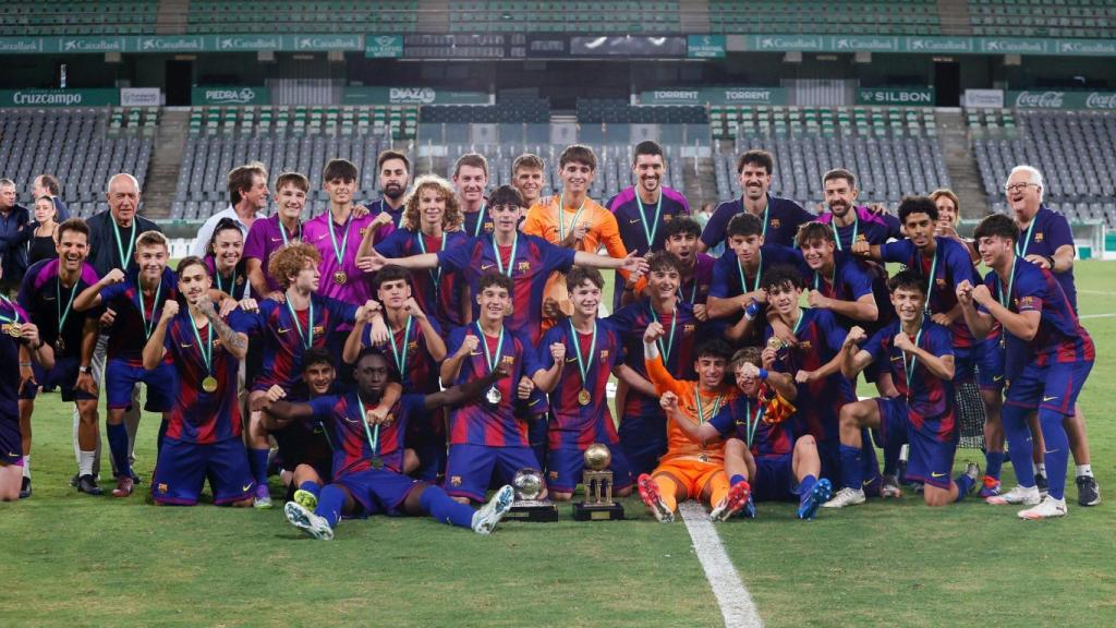 El Juvenil B del Barça se alza como campeón del Mundial de Clubes sub-18