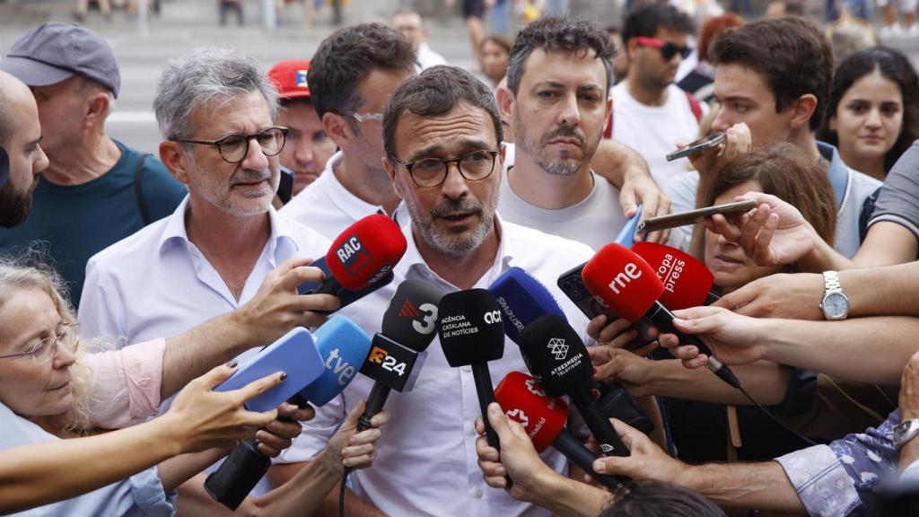 El portavoz de Junts, Josep Rius