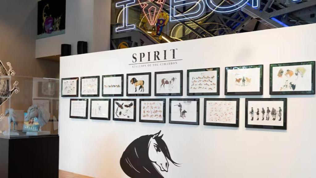 Imagen de la exposición 'Creando personajes' de Casa Seat