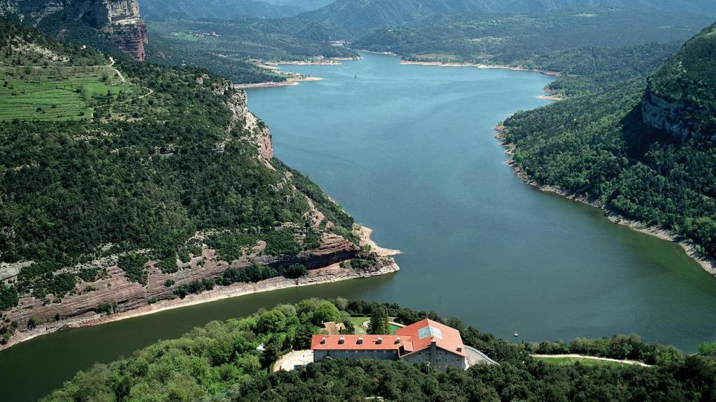 Vistas al pantano de Sau
