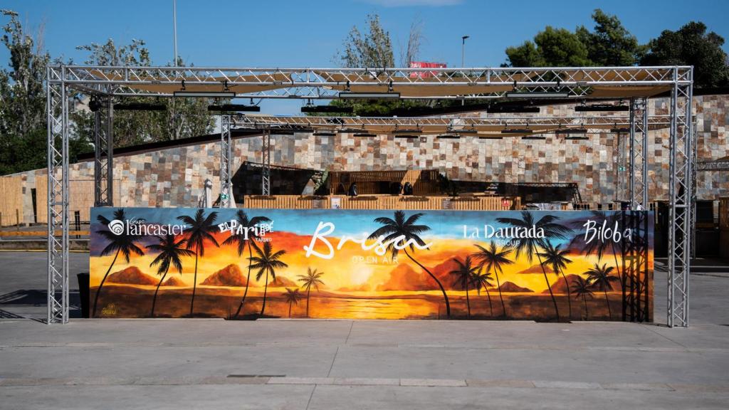 La barra central del Brisa Open Air de Gavà