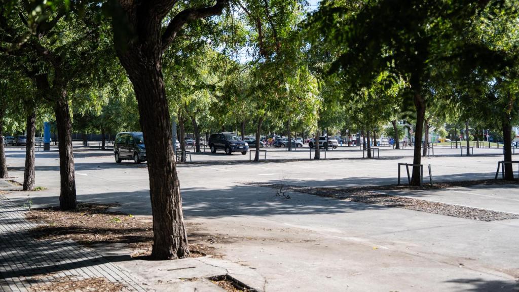 Espacio para aparcar gratuitamente al lado del Brisa Open Air de Gavà