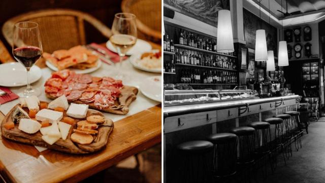 Montaje del restaurante Casa Alfonso de Barcelona