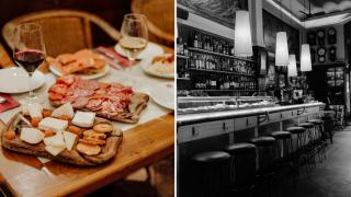 Montaje del restaurante Casa Alfonso de Barcelona