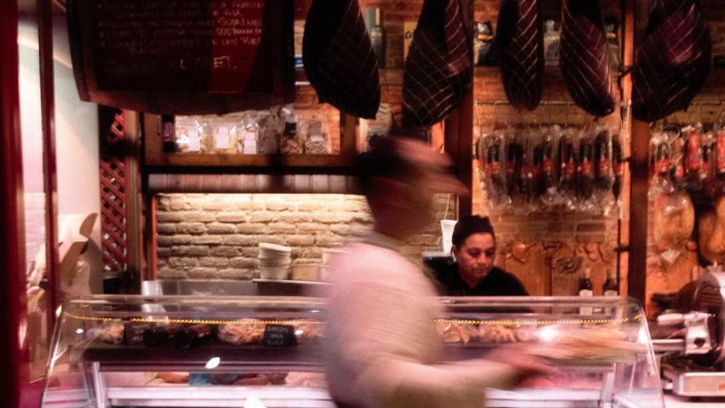 Interior del restaurante Casa Alfonso de Barcelona