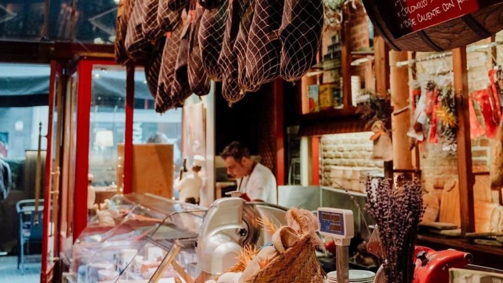 La charcutería del restaurante Casa Alfonso de Barcelona