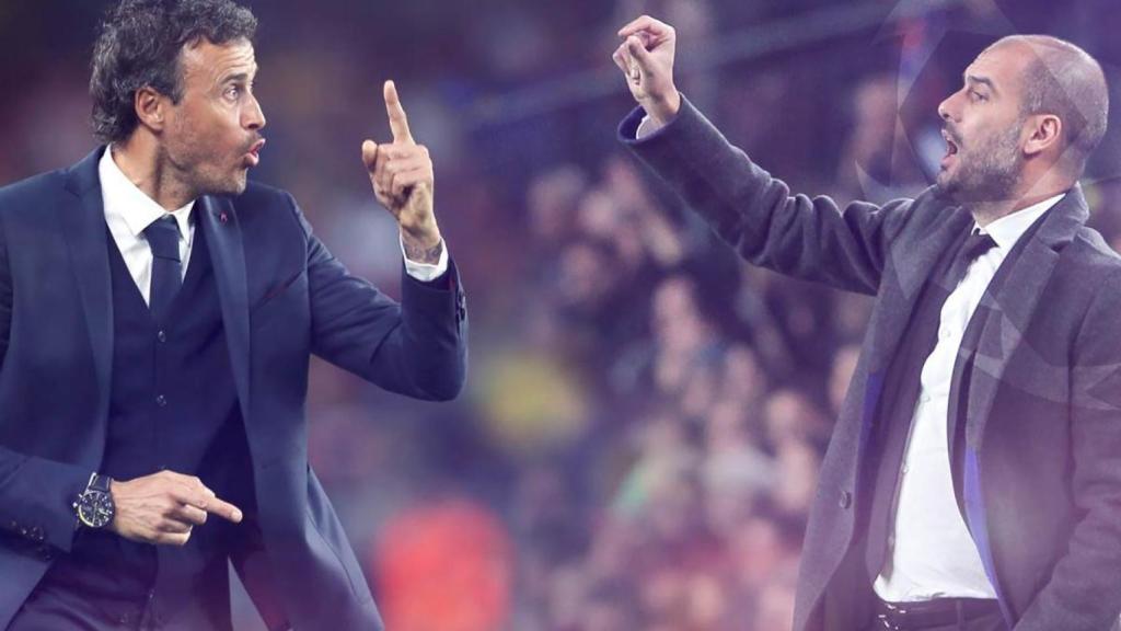 Luis Enrique i Pep Guardiola