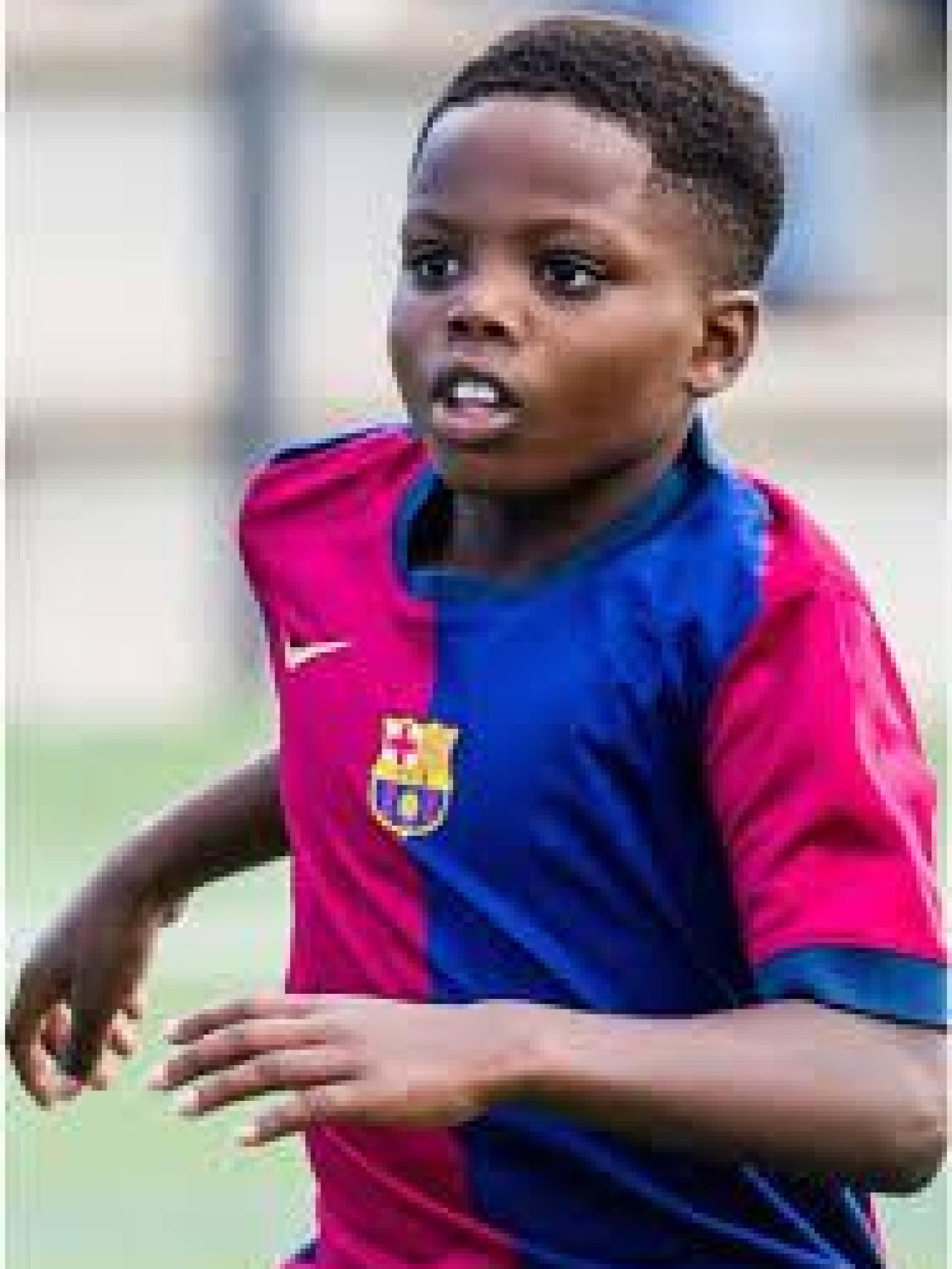 Destiny Kosiso con el Barça