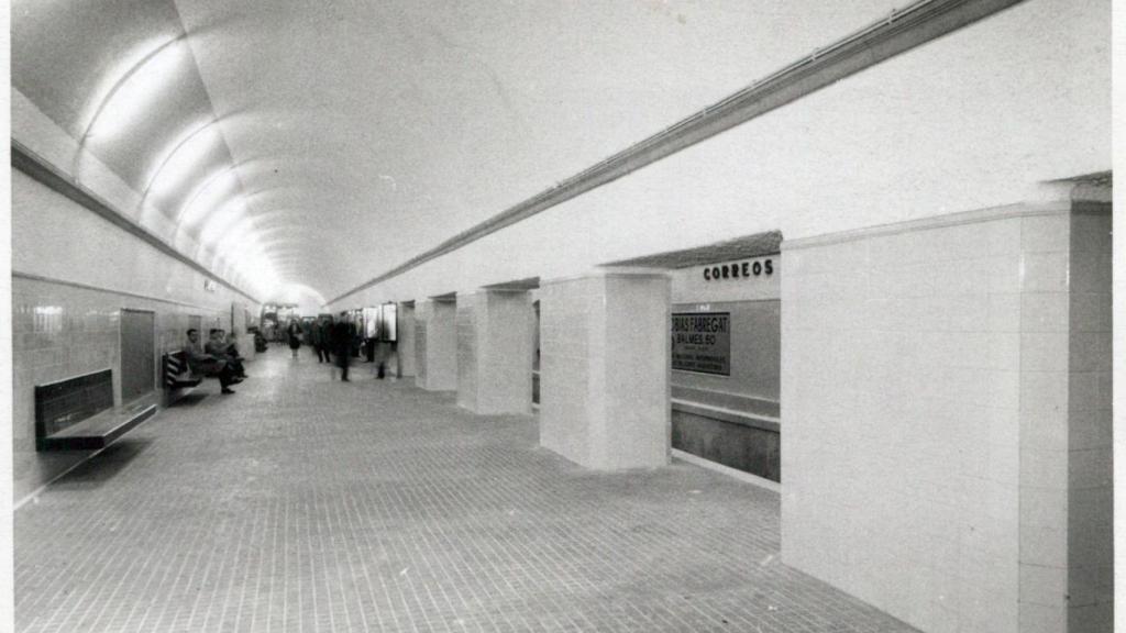 Estación fantasma Correos de Barcelona