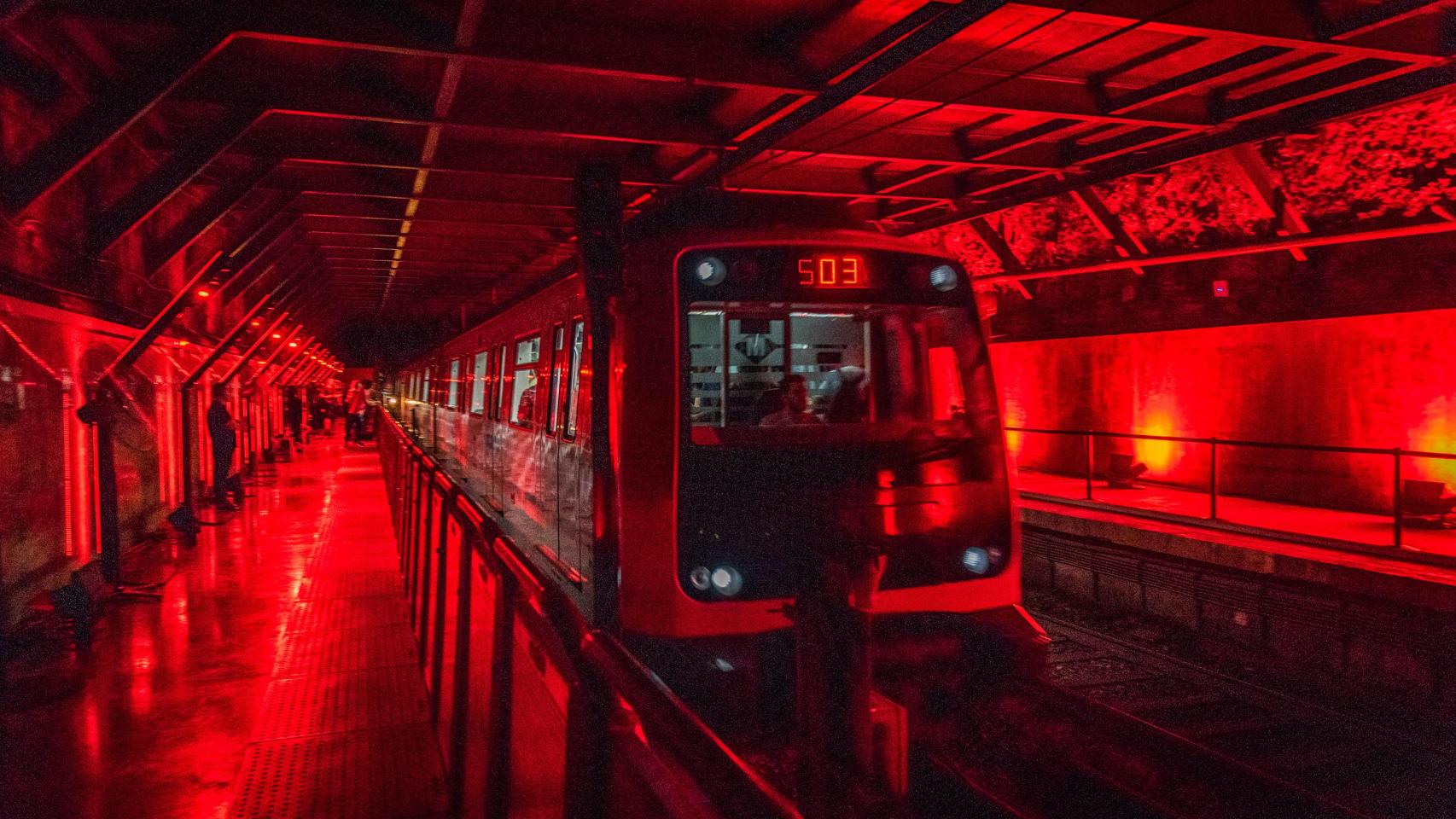 Estación fantasma de Gaudí en Barcelona