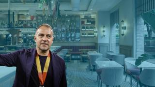 El restaurante de Ultramarinos Fleming y una foto de Hansi Flick