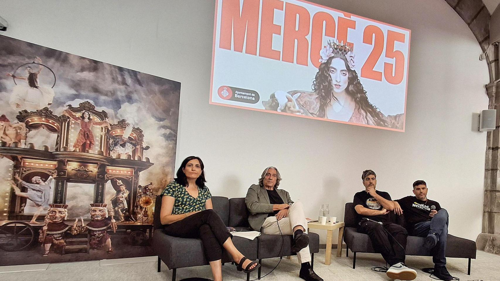 Presentación de la programación de las Fiestas de la Mercé de Barcelona