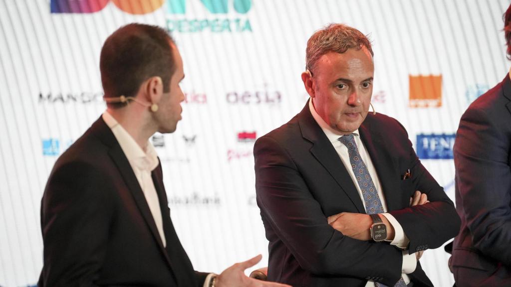 El president de Barcelona Oberta, Gabriel Jené, en les jornades del Barcelona Desperta