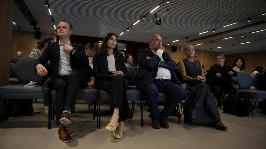 La consellera Núria Parlon durante la intervención en el BCN Desperta