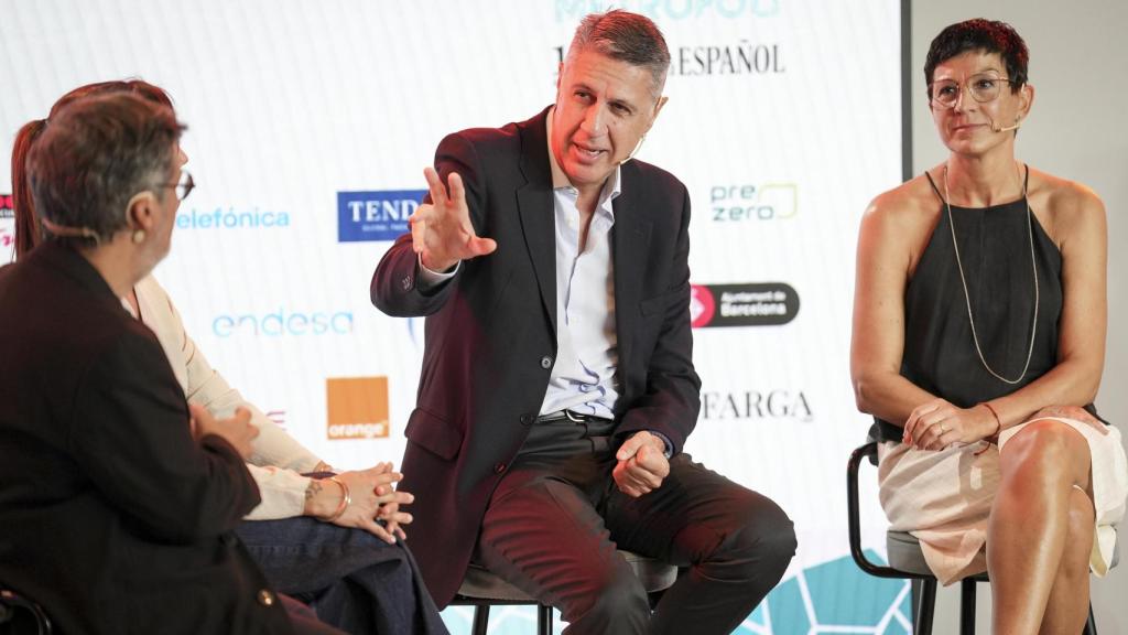 Mesa redonda con Xavier García Albiol, alcalde de Badalona y Filo Cañete, alcaldesa de Sant Adrià de Besós