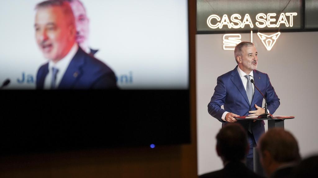 Jaume Collboni, alcalde de Barcelona, en el BCN Desperta!